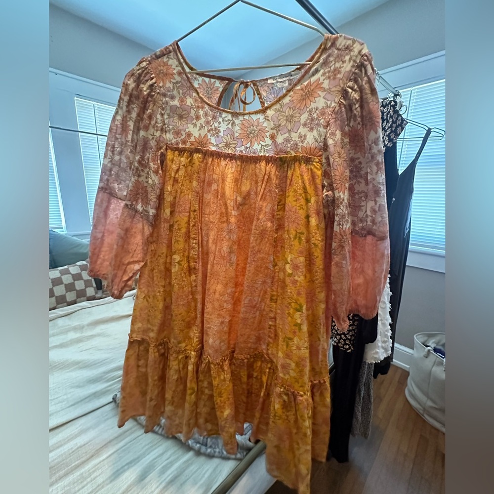 American Eagle Floral Print Dress